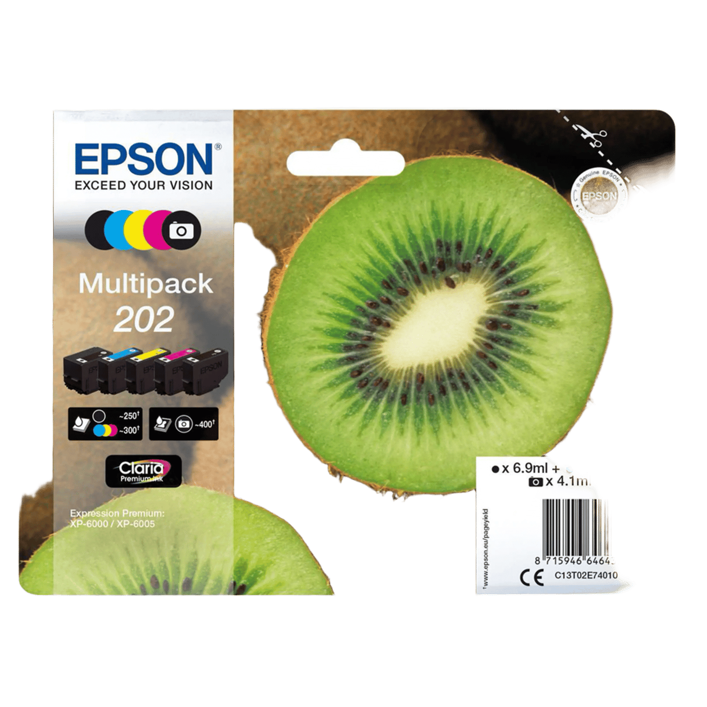Epson T02E7 Blekkpatroner 5-pk.