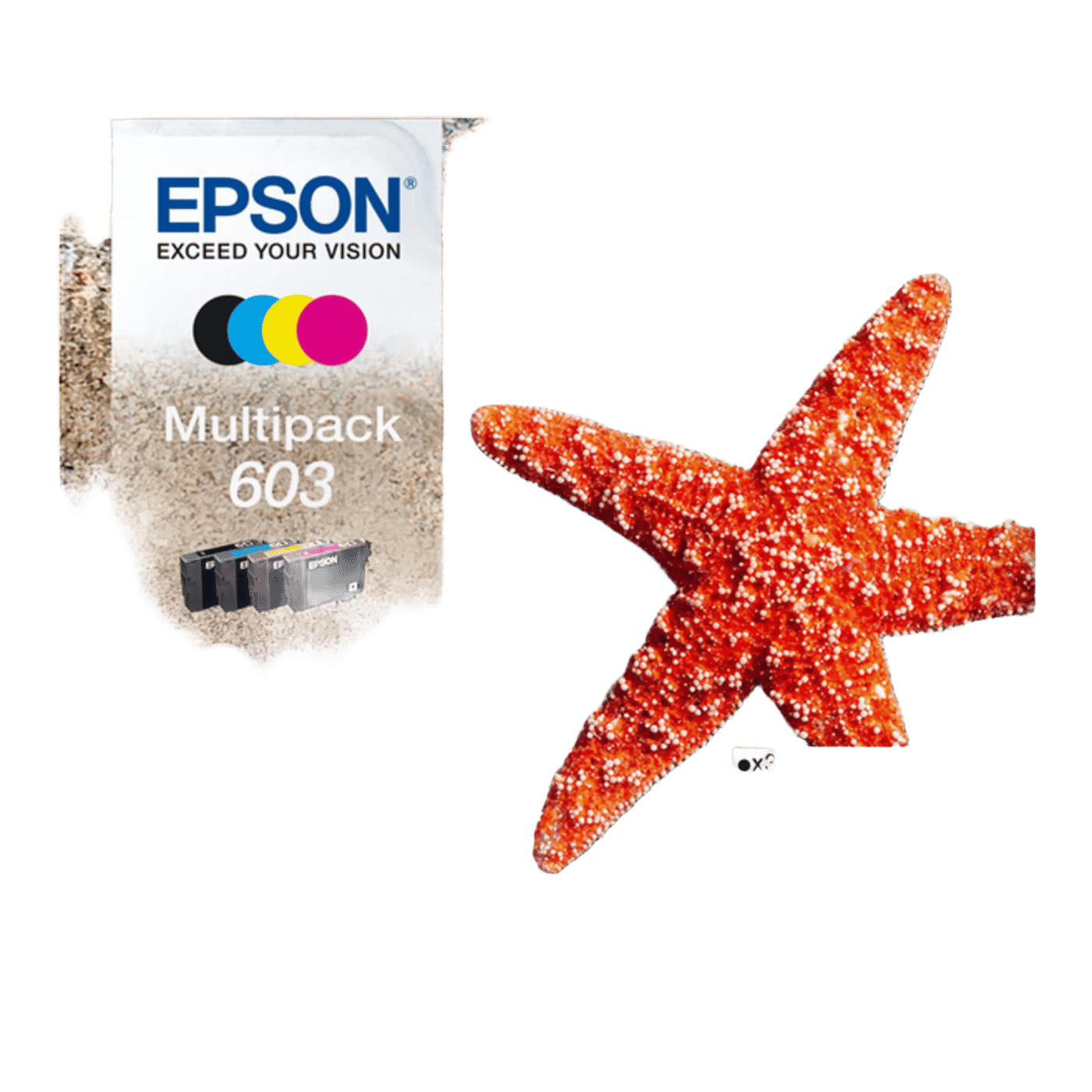 Epson T03U6 (603) Blekkpatroner 4-pk.