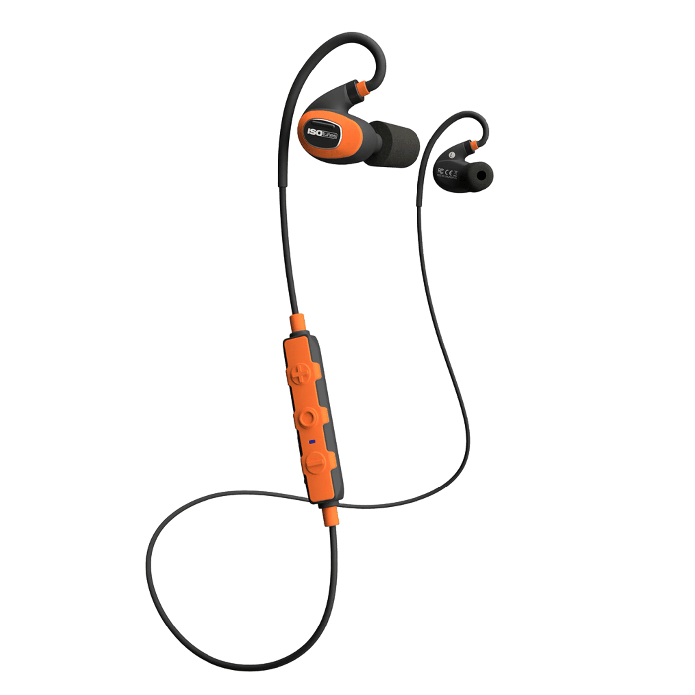 Isotunes Pro 2.0 Hörselskydd med Bluetooth Orange EN352
