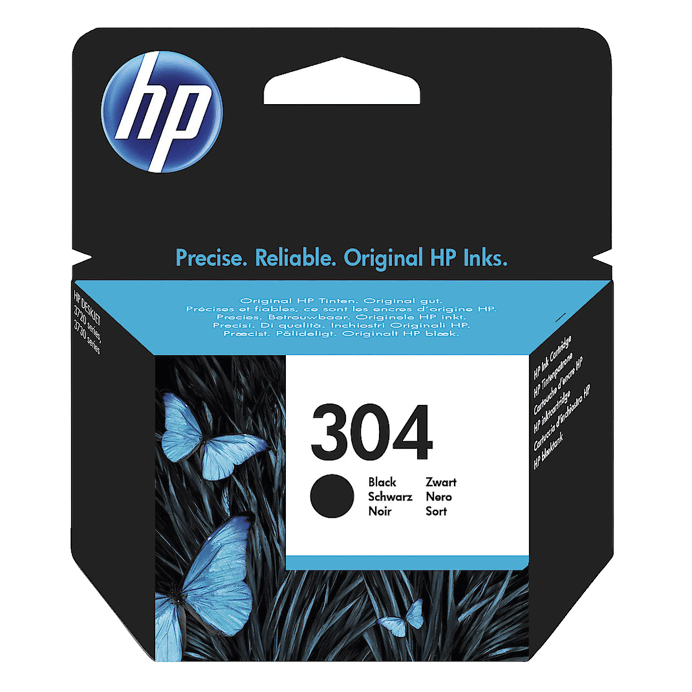 HP 304 Blekkpatron - Svart