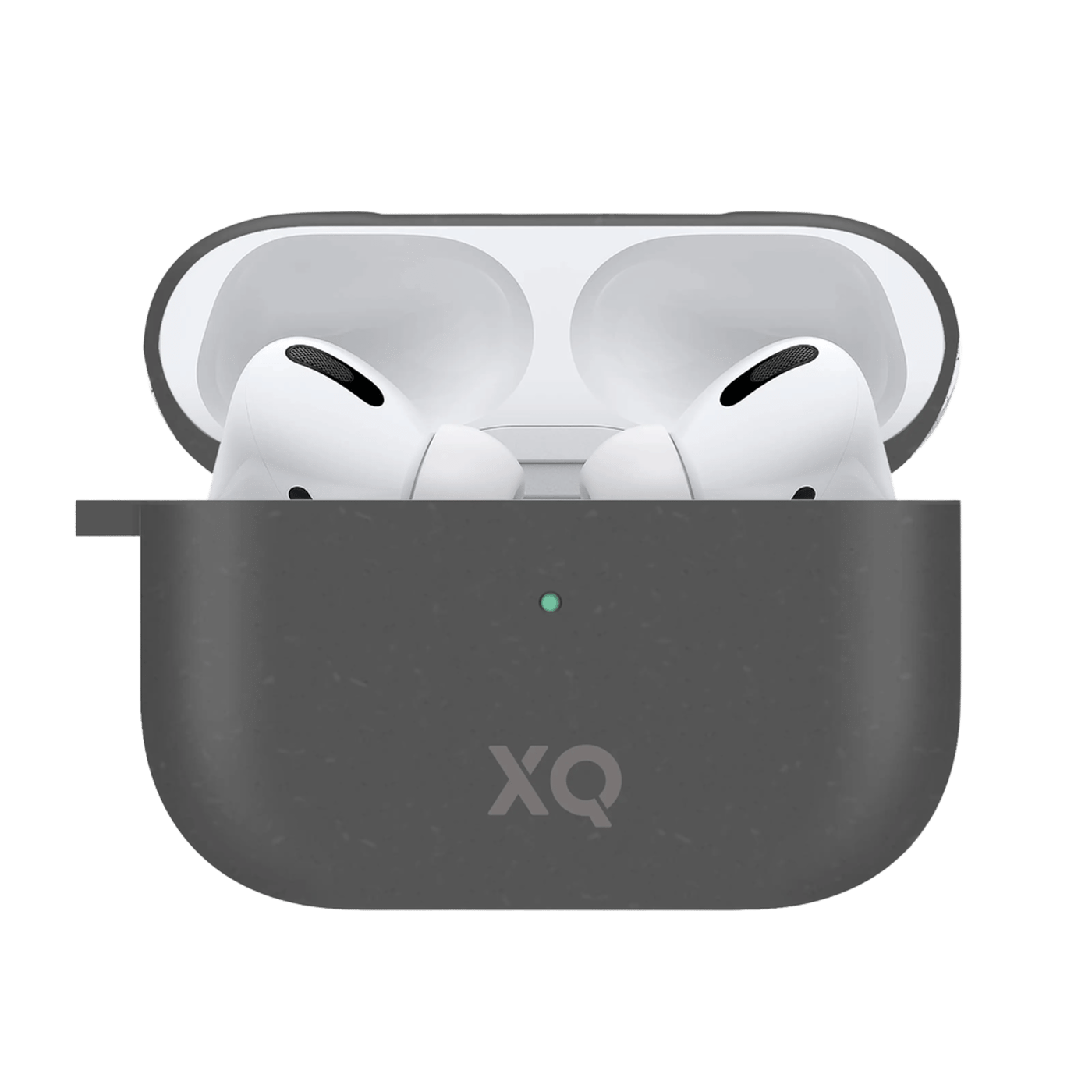 Xqisit Komposterbart etui for Airpods Pro (Gen 1, 2019) Svart