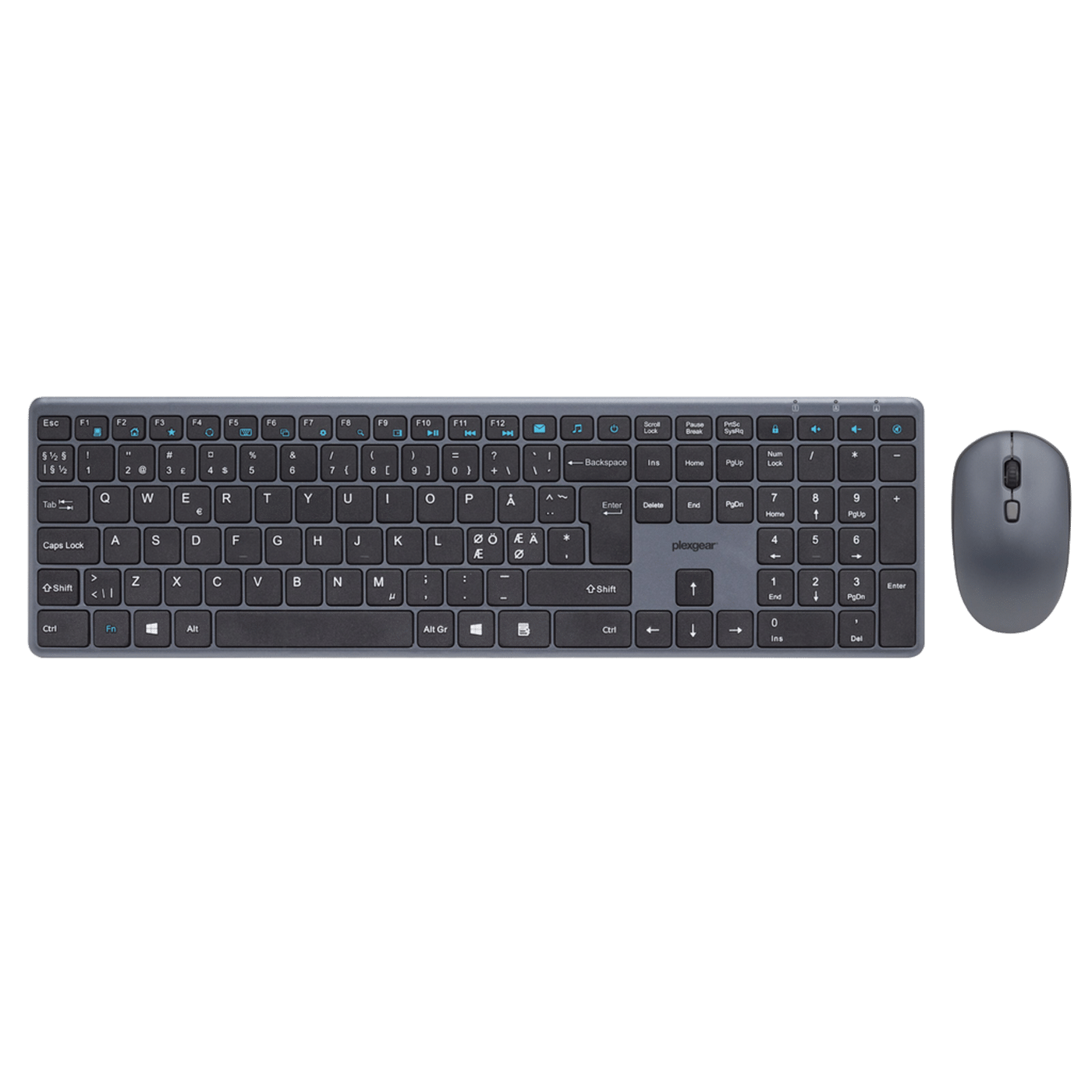 Plexgear Trådløst kontorsett MK114