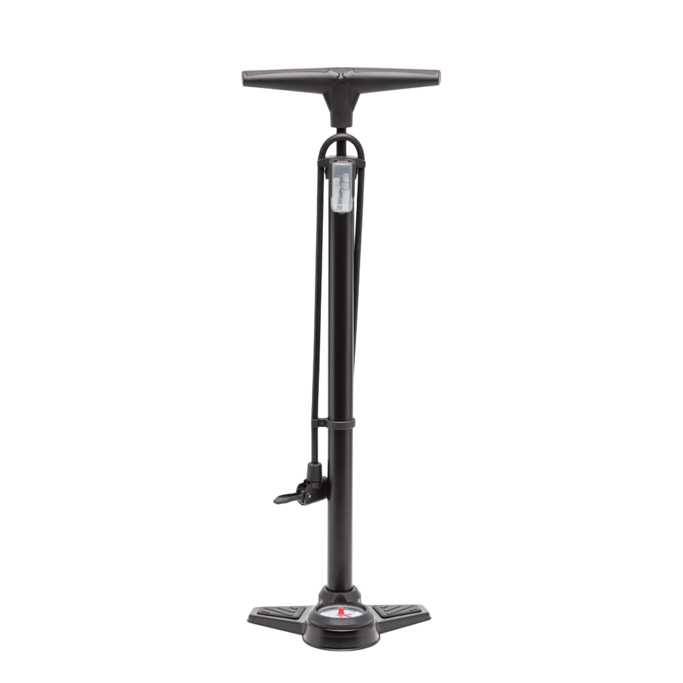 Luxorparts Cykelpump med tryckmätare