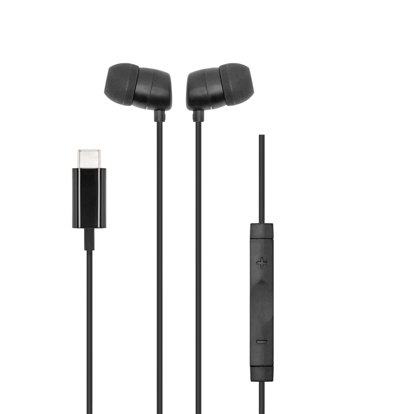Linocell Bullets USB-C-Hörlurar Svart