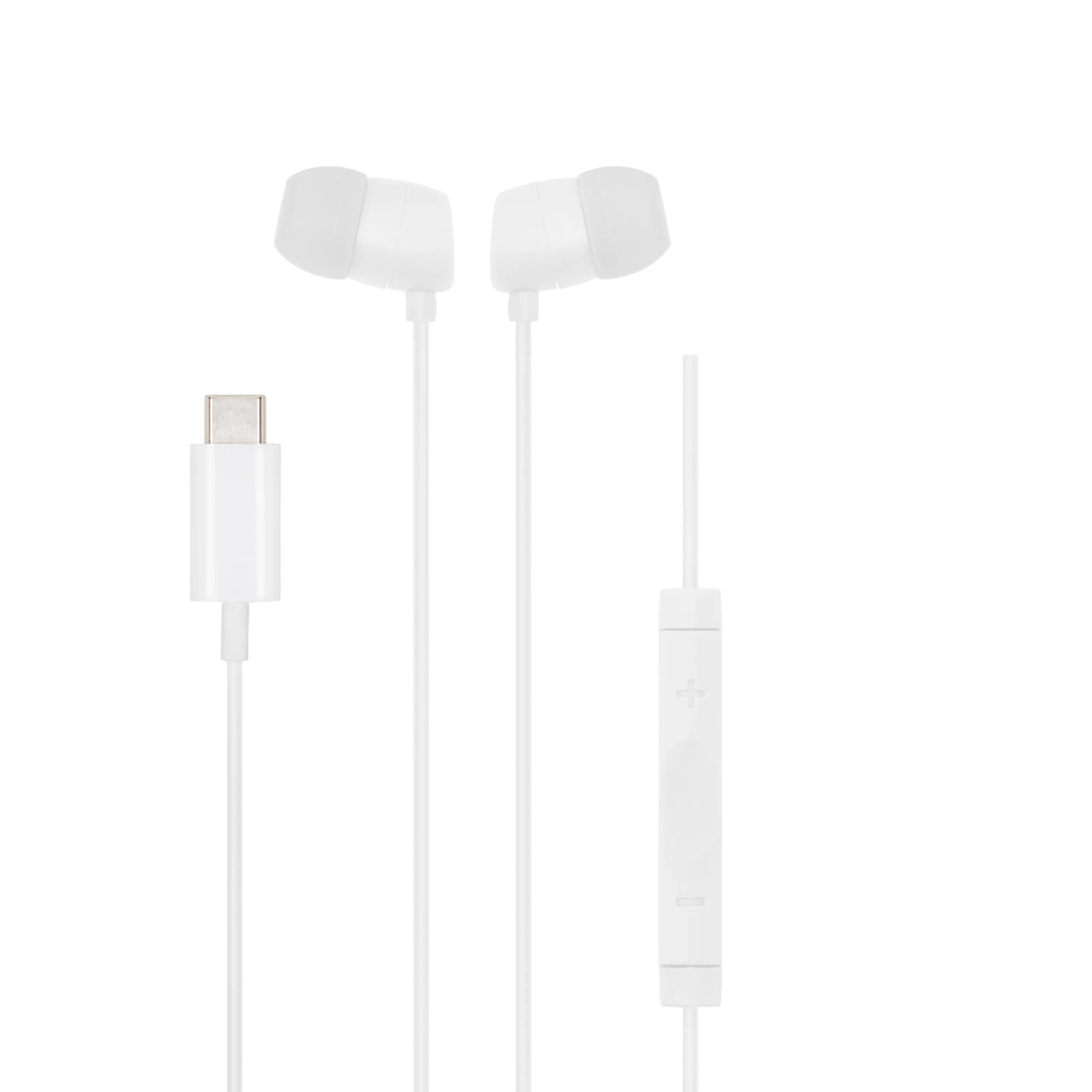 Linocell Bullets USB-C-Hörlurar Vit