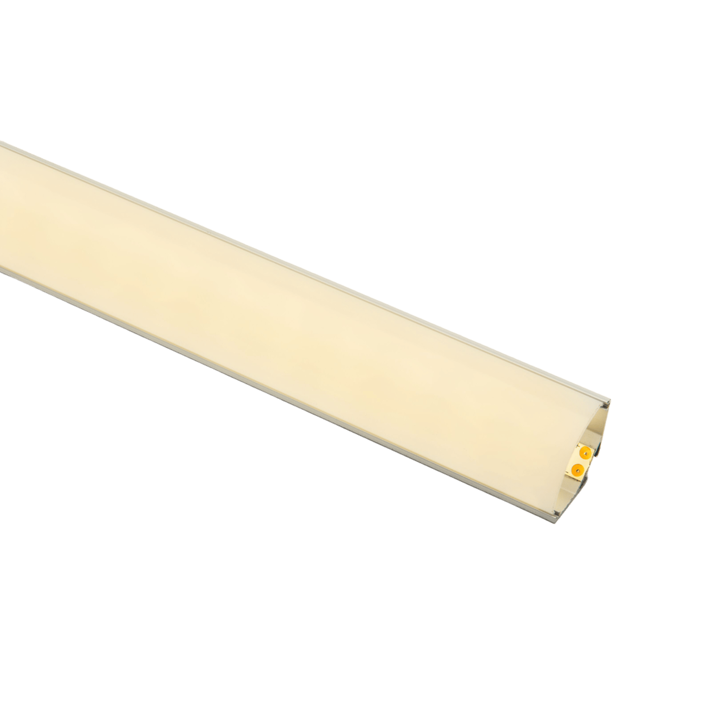 Luxorparts Aluminiumsprofil - hjørnemontering for LED-lister