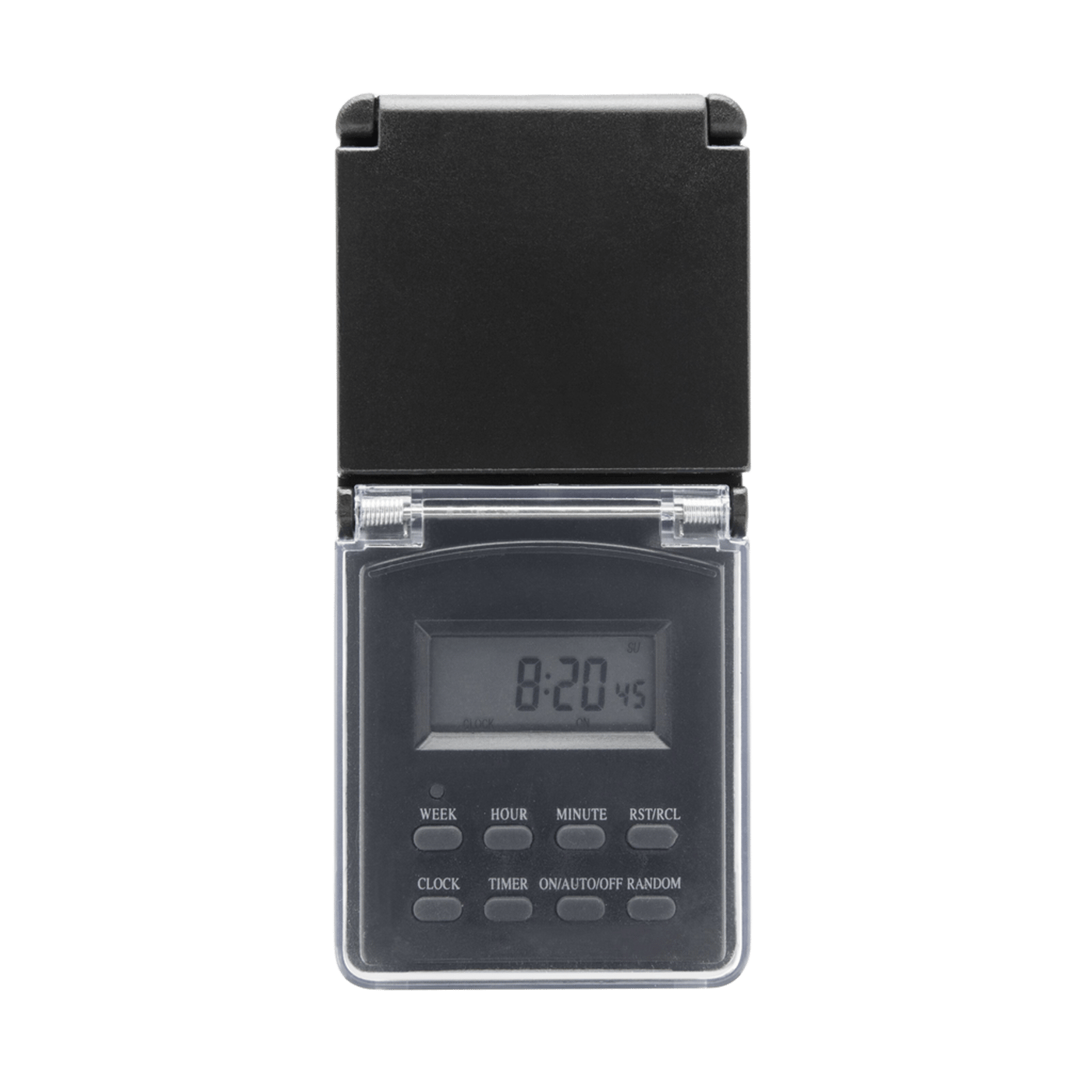 Luxorparts Digital timer 7 dygn för utomhusbruk