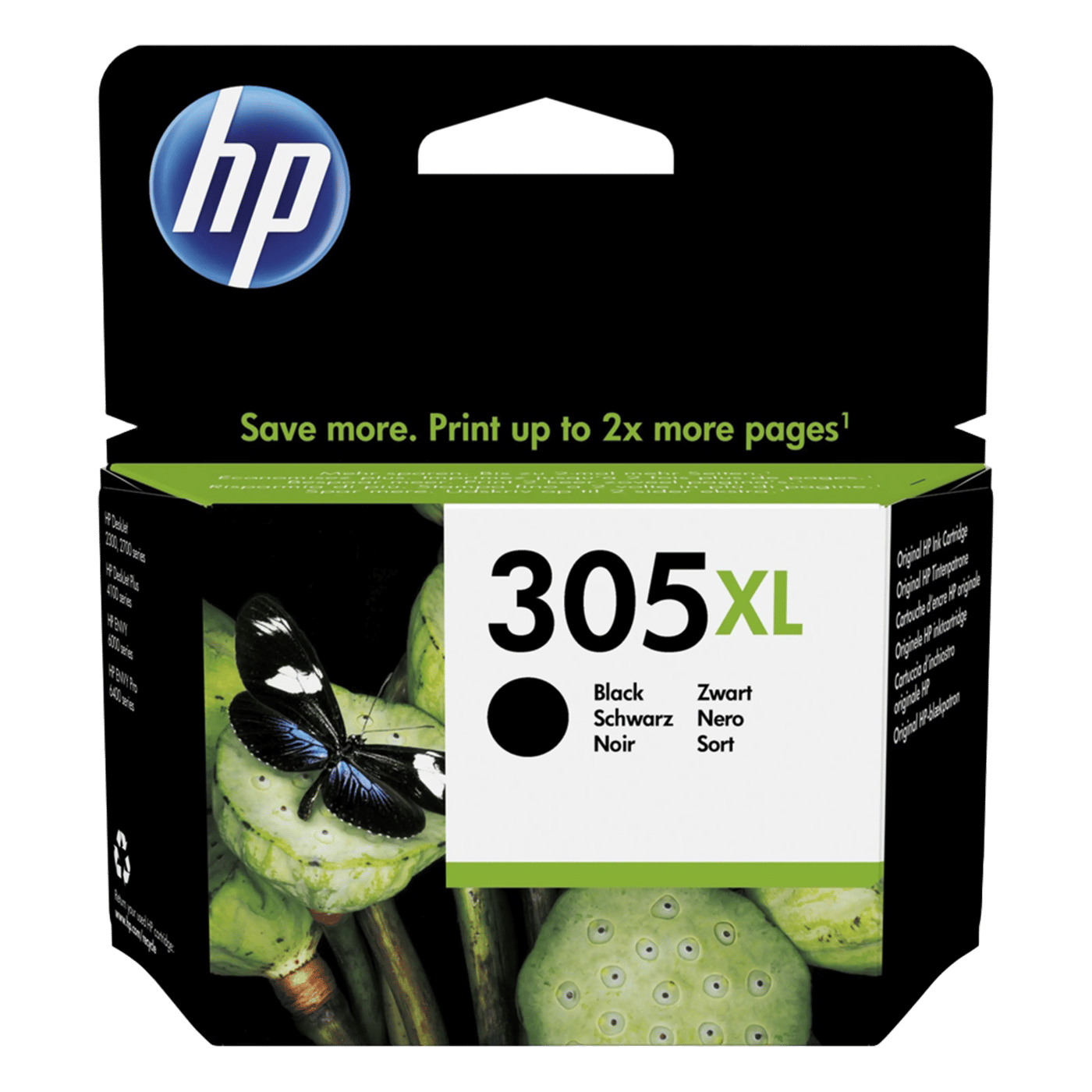 HP 305XL Bläckpatron Svart
