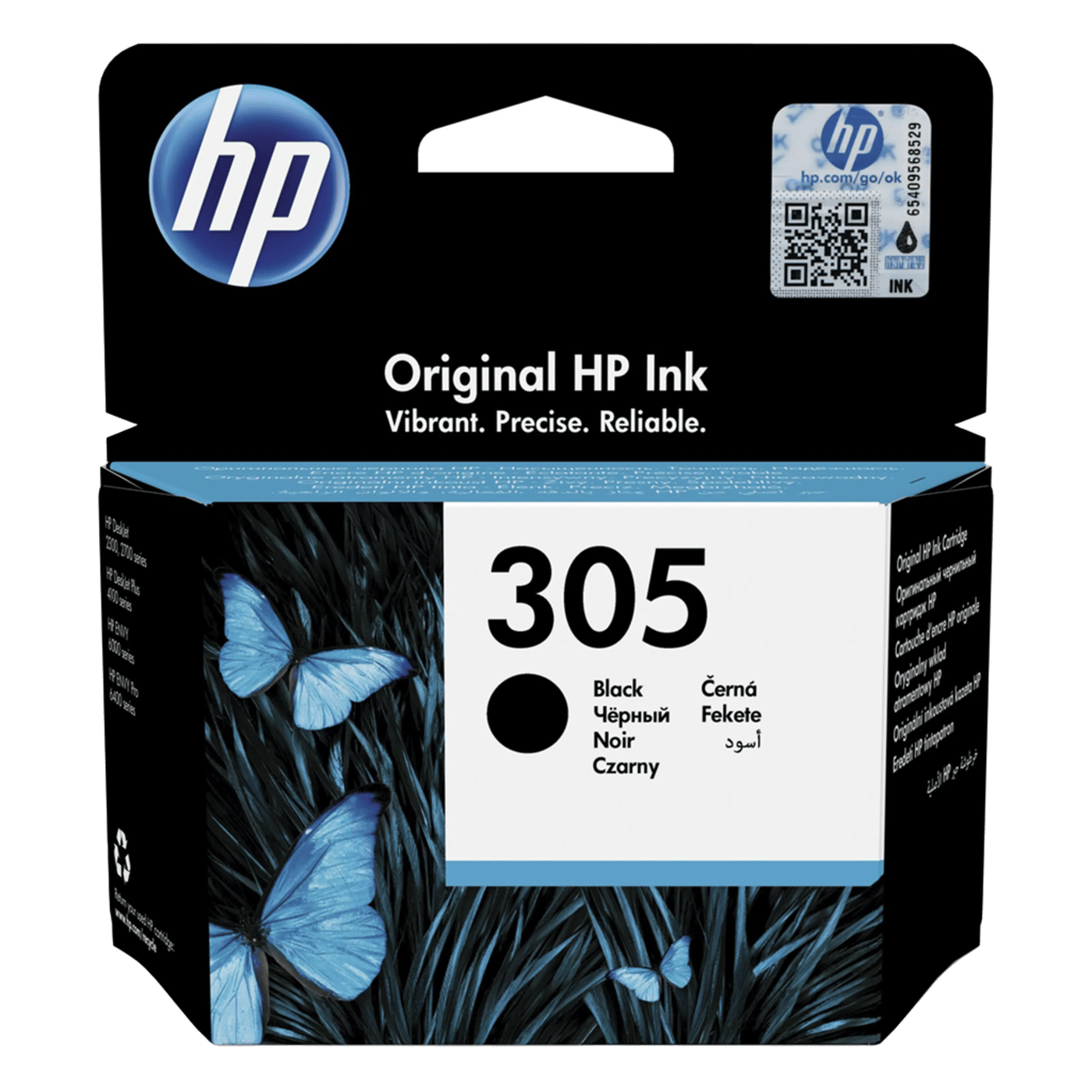 HP 305 Blekkpatron - Svart