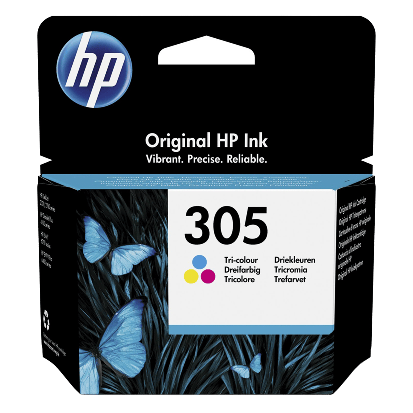 HP 305 Blekkpatron - Flere farger