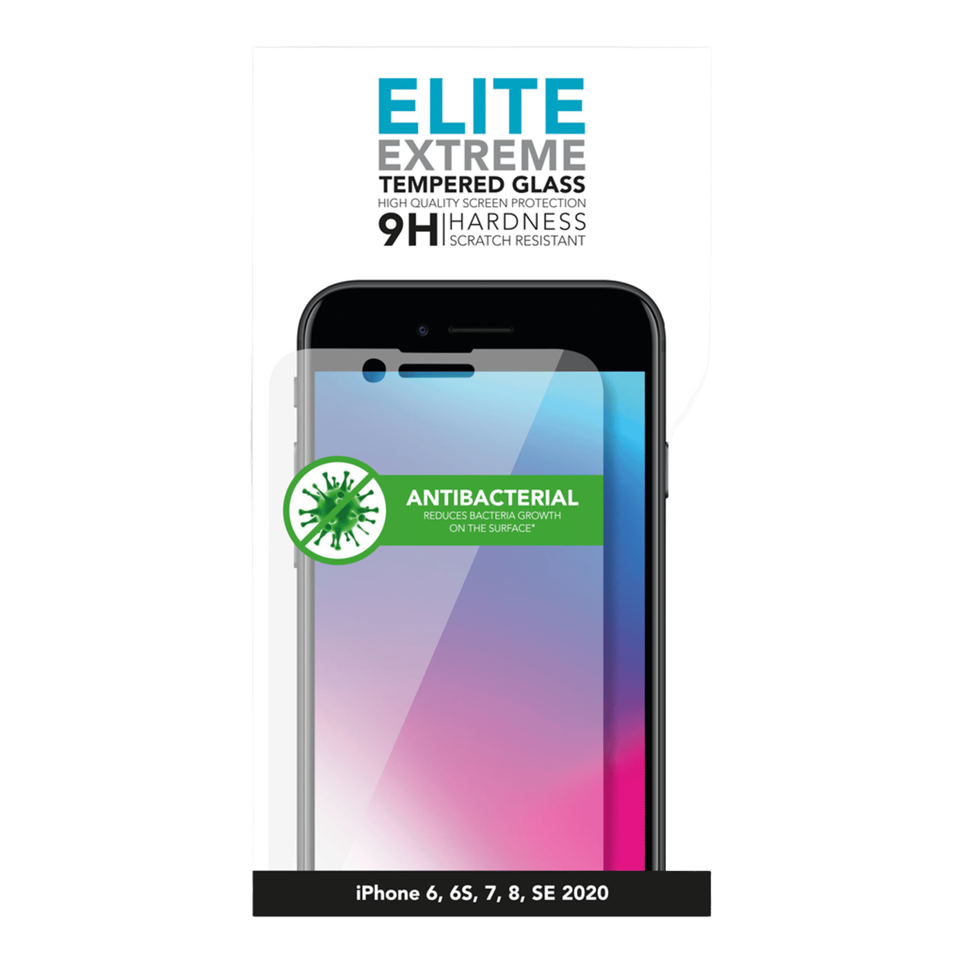 Linocell Elite Extreme Skjermbeskytter for iPhone 6-8 og SE 2020