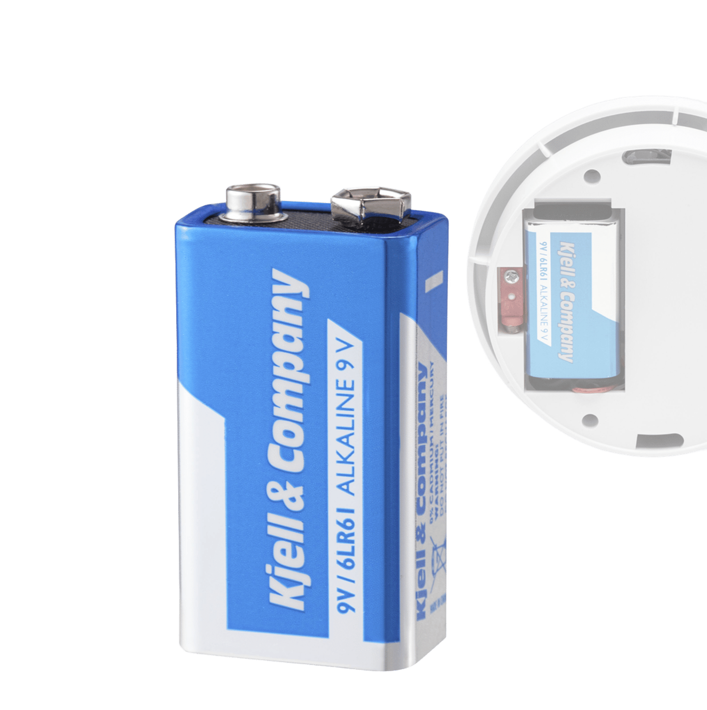 Kjell & Company 9 V-batteri (PP3)
