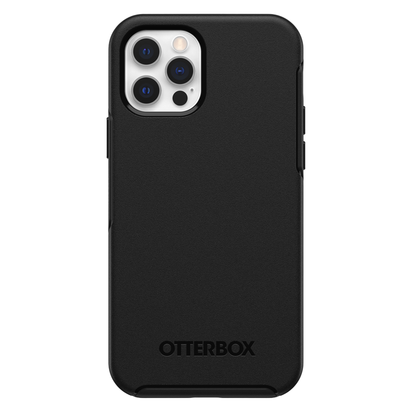 Otterbox Symmetry Robust deksel for iPhone 12 og 12 Pro Svart