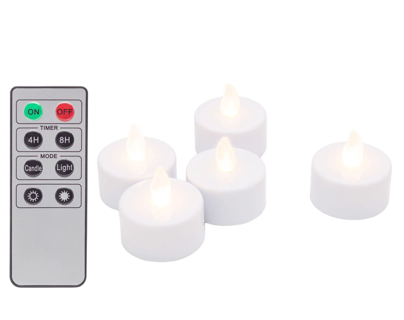 Ledsavers Värmeljus LED 18-pack