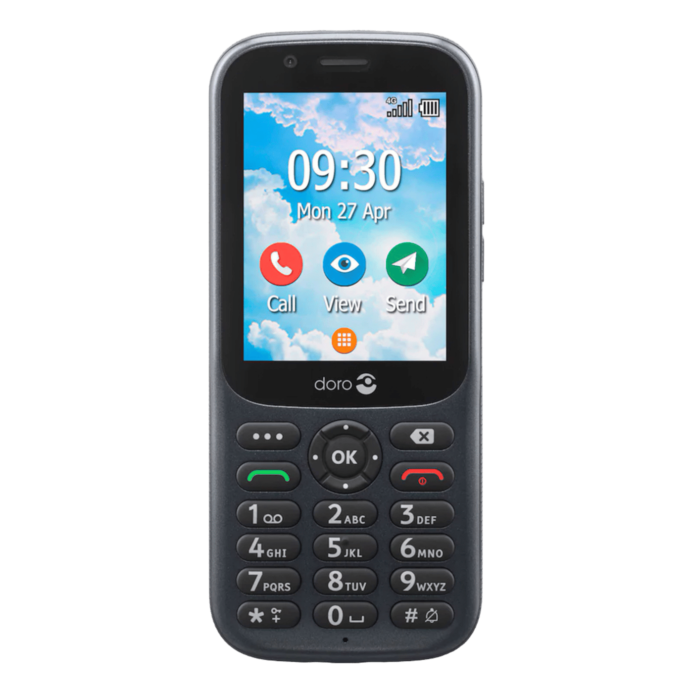 Doro 731X 4G Mobil med kamera