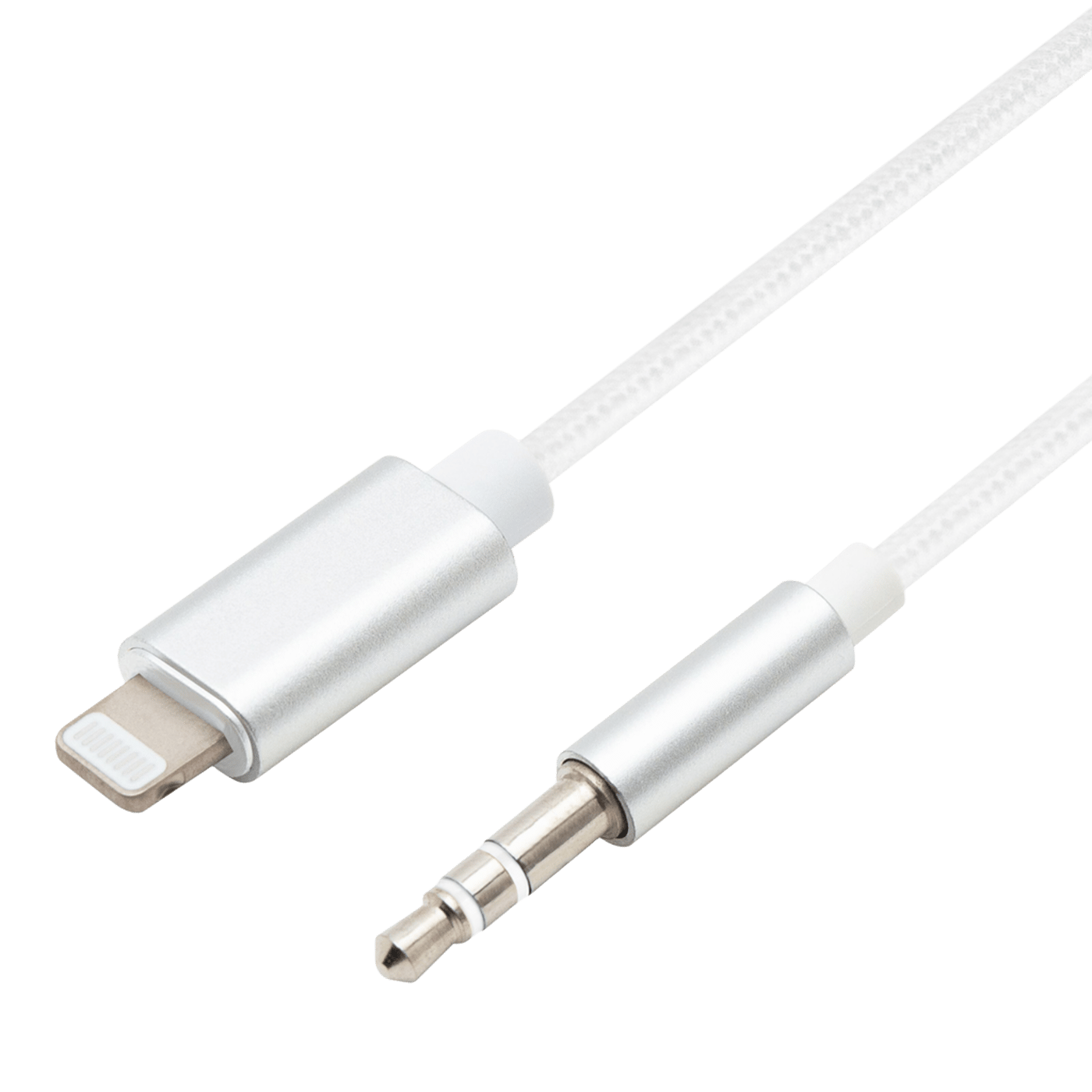Linocell Lightning til 3,5 mm-kabel 1 m Hvit