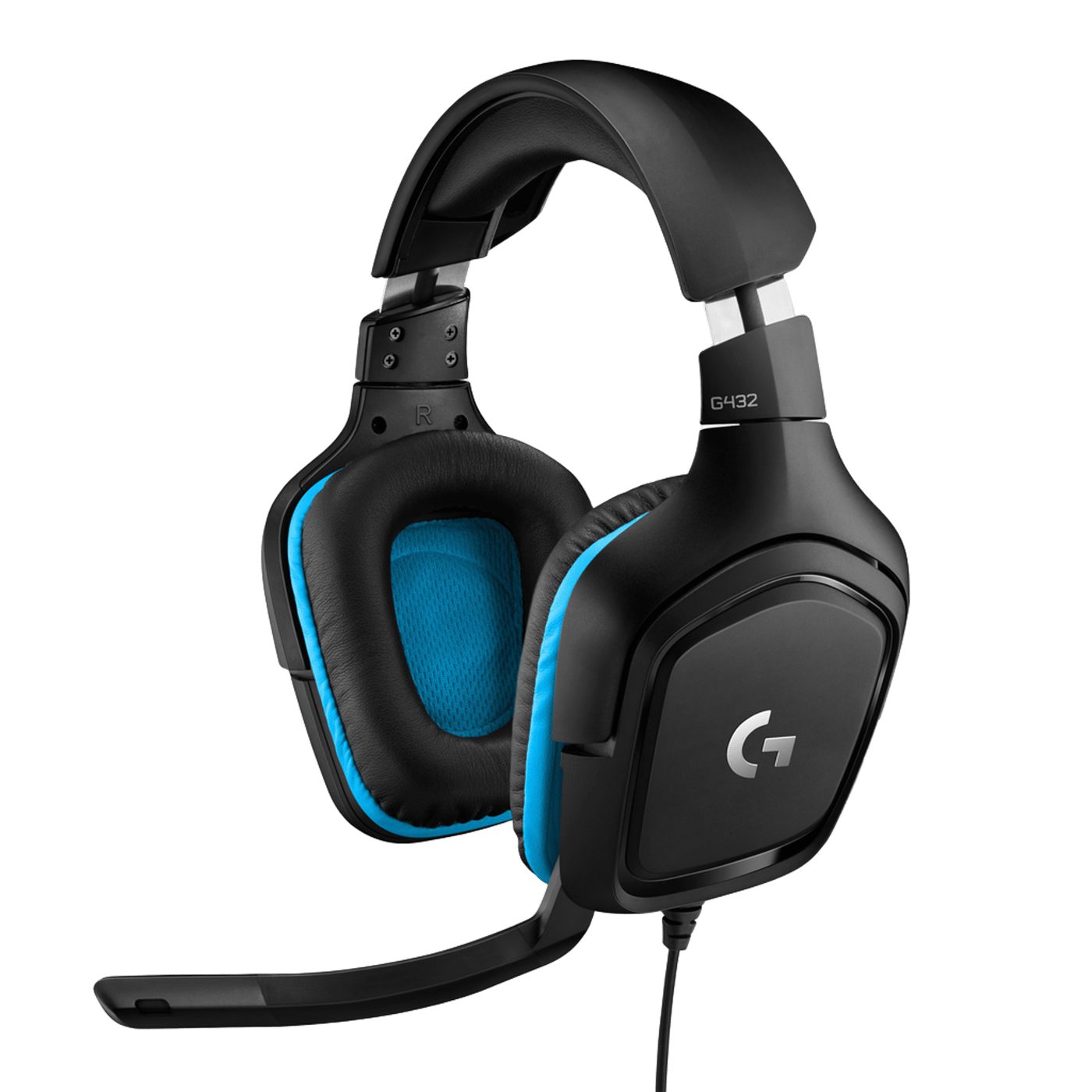 Logitech G 432 Gamingheadset med surroundljud