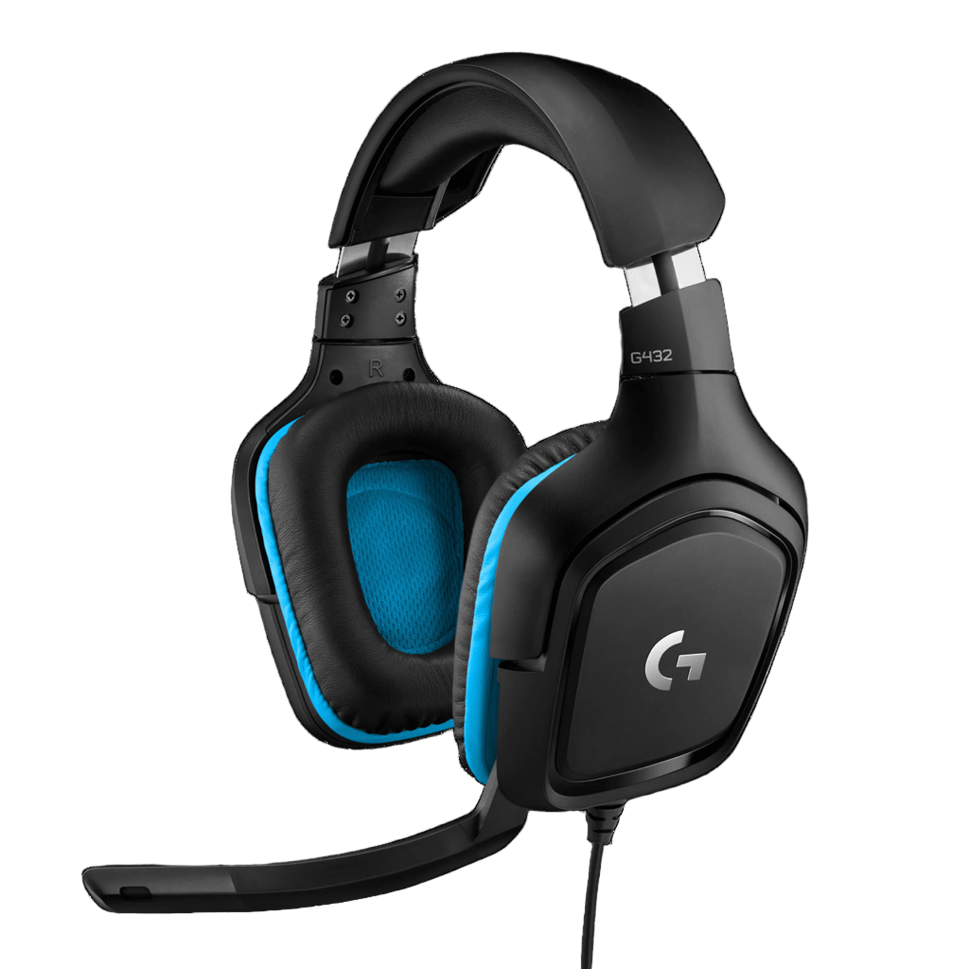 Logitech G 432 Gamingheadset med surroundljud
