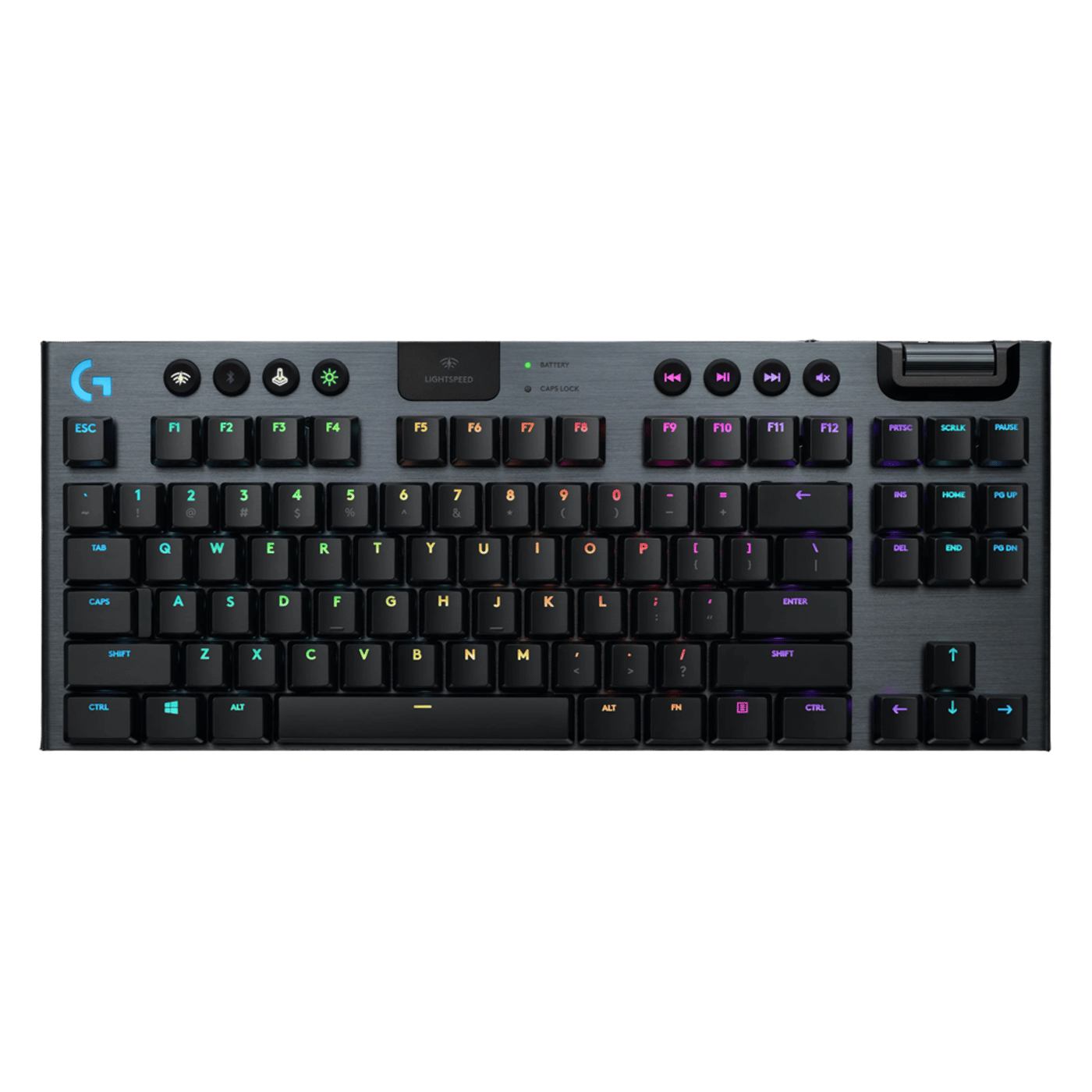 Logitech G 915 TKL Mekanisk tastatur GL Clicky Svart
