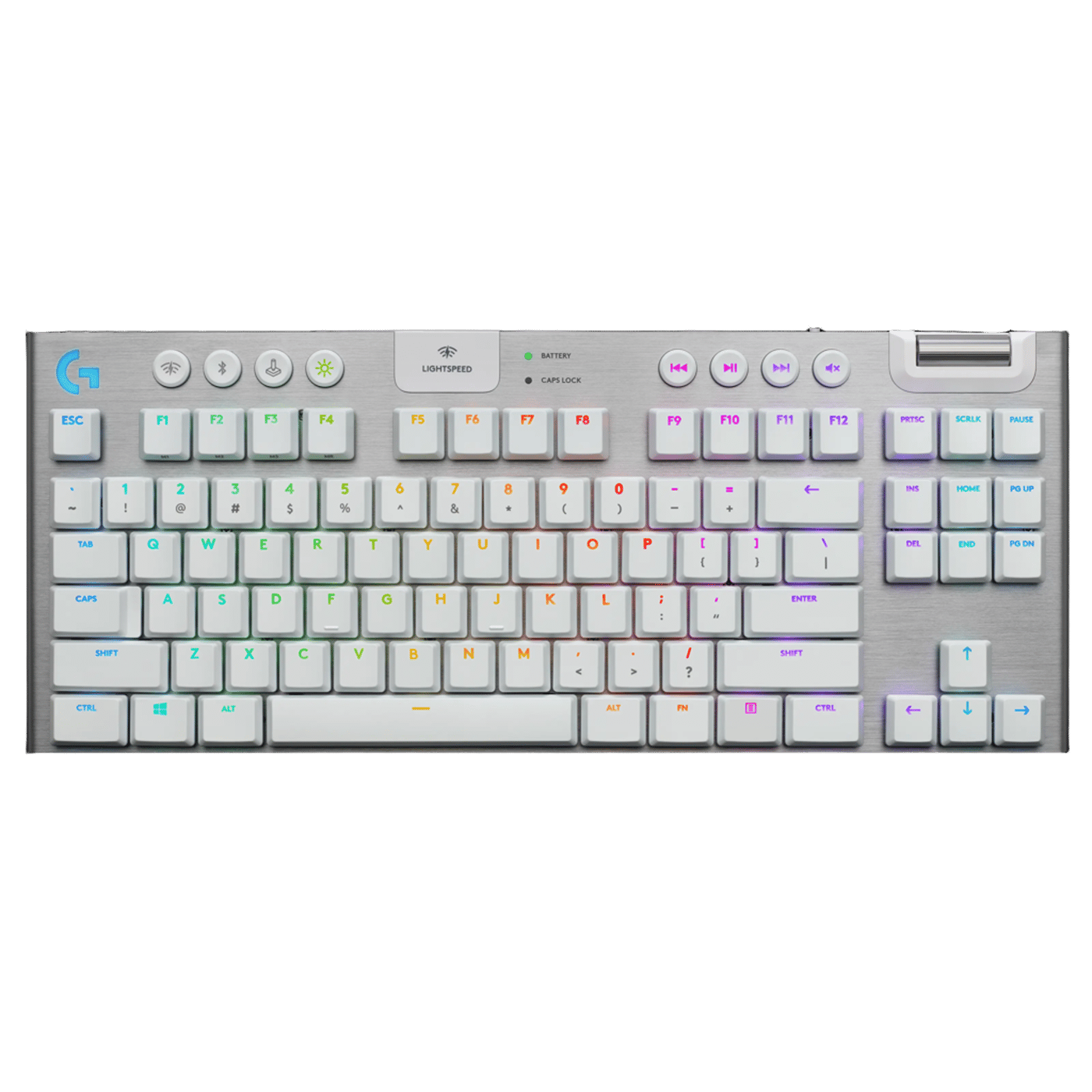 Logitech G 915 TKL Mekanisk tastatur GL Tactile Vit