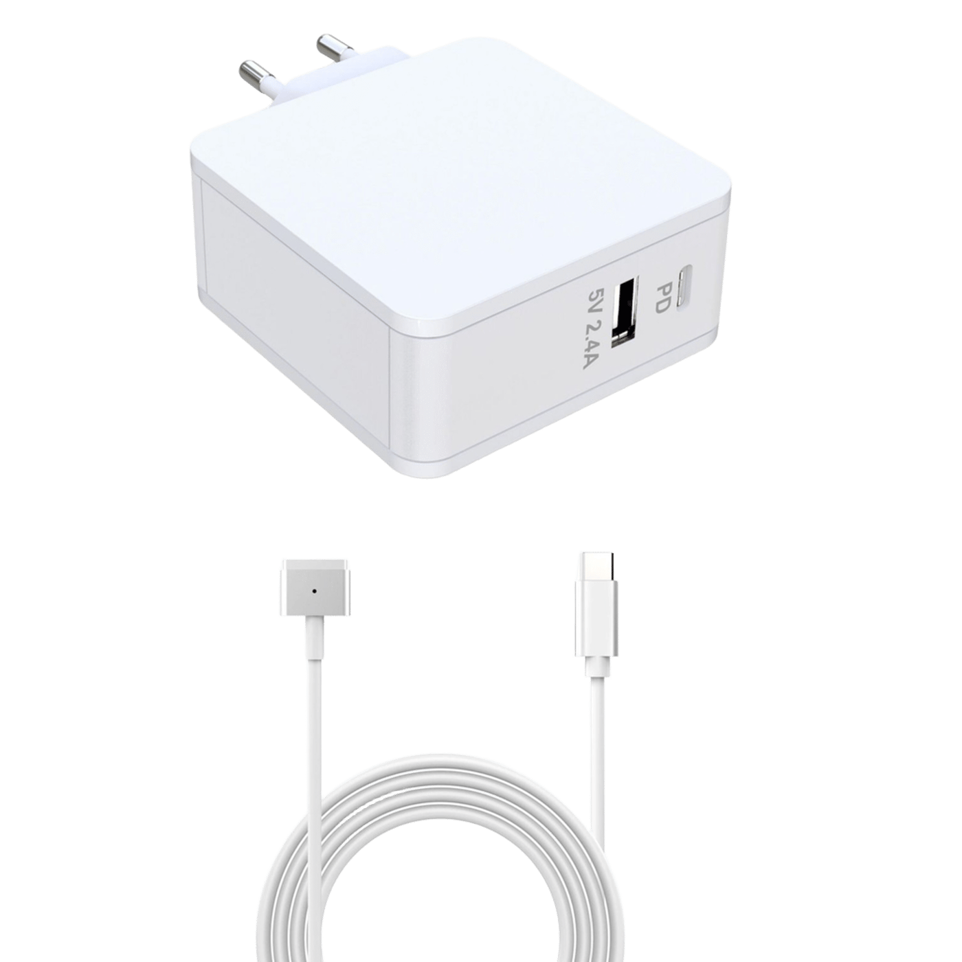 Magsafe 2-Lader med USB-C 90 W