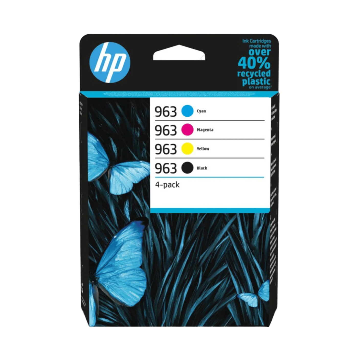 HP 963 Blekkpatroner 4-pk.
