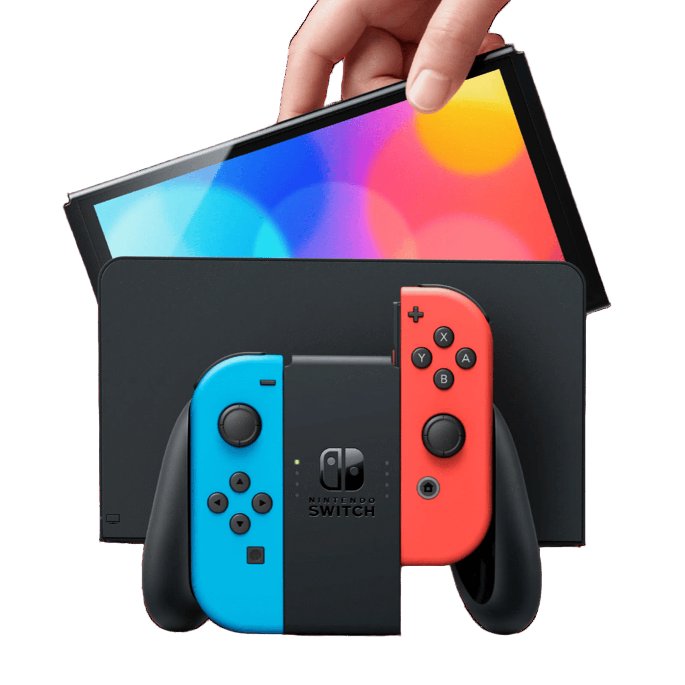 Nintendo Switch (OLED) Spillkonsol 7" Rød/Blå