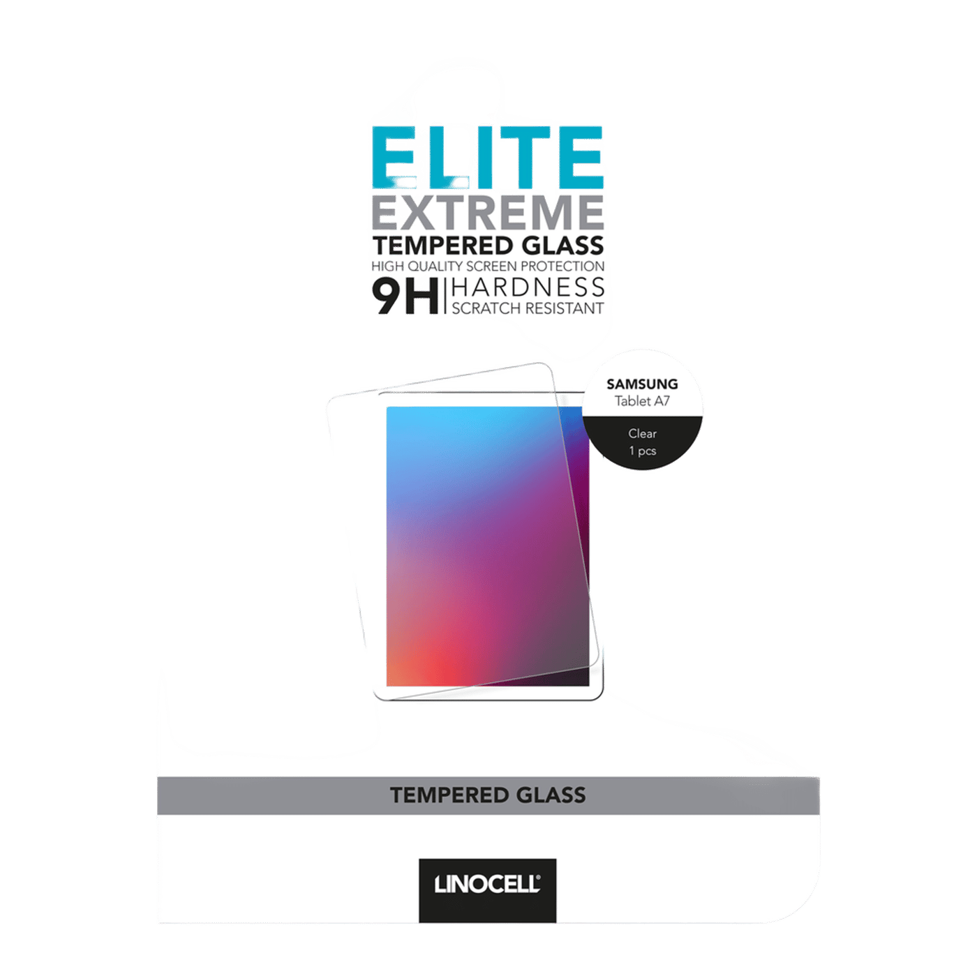 Linocell Skjermbeskytter i glass for Galaxy Tab A7 10,4"