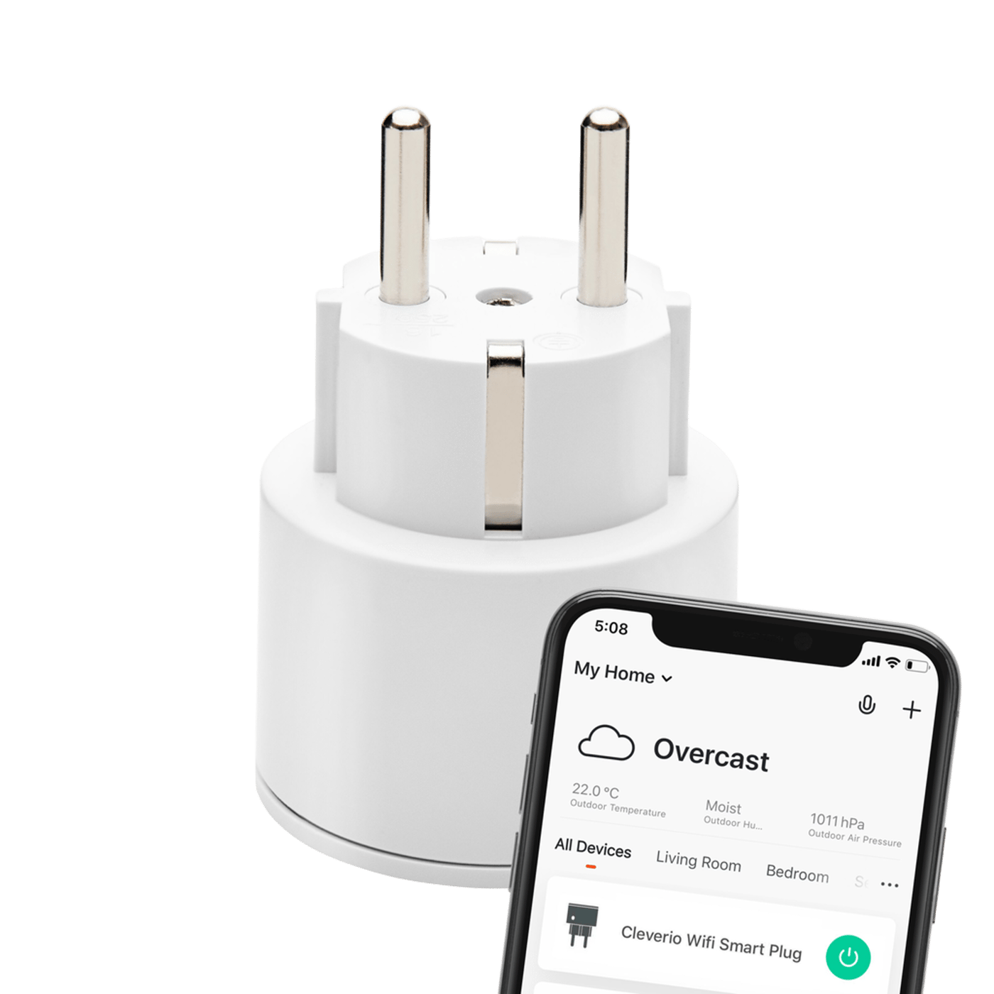 Cleverio Smart fjernstrømbryter 2300 W