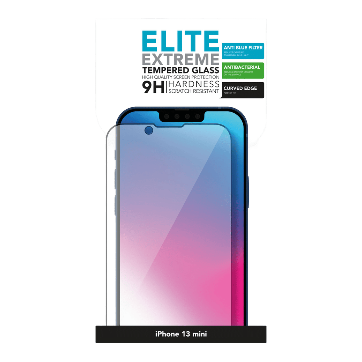 Linocell Elite Extreme Anti-Blue Skjermbeskytter for iPhone 13 Mini
