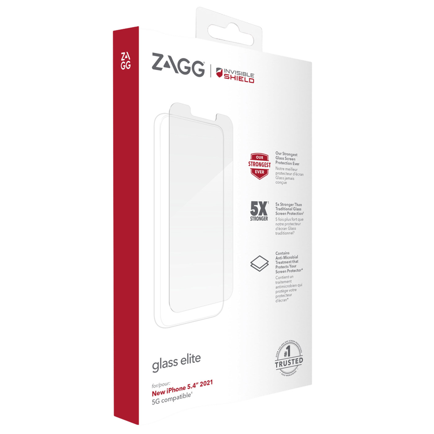 Invisible Shield Glass Elite + Skjermbeskytter for iPhone 13 Mini