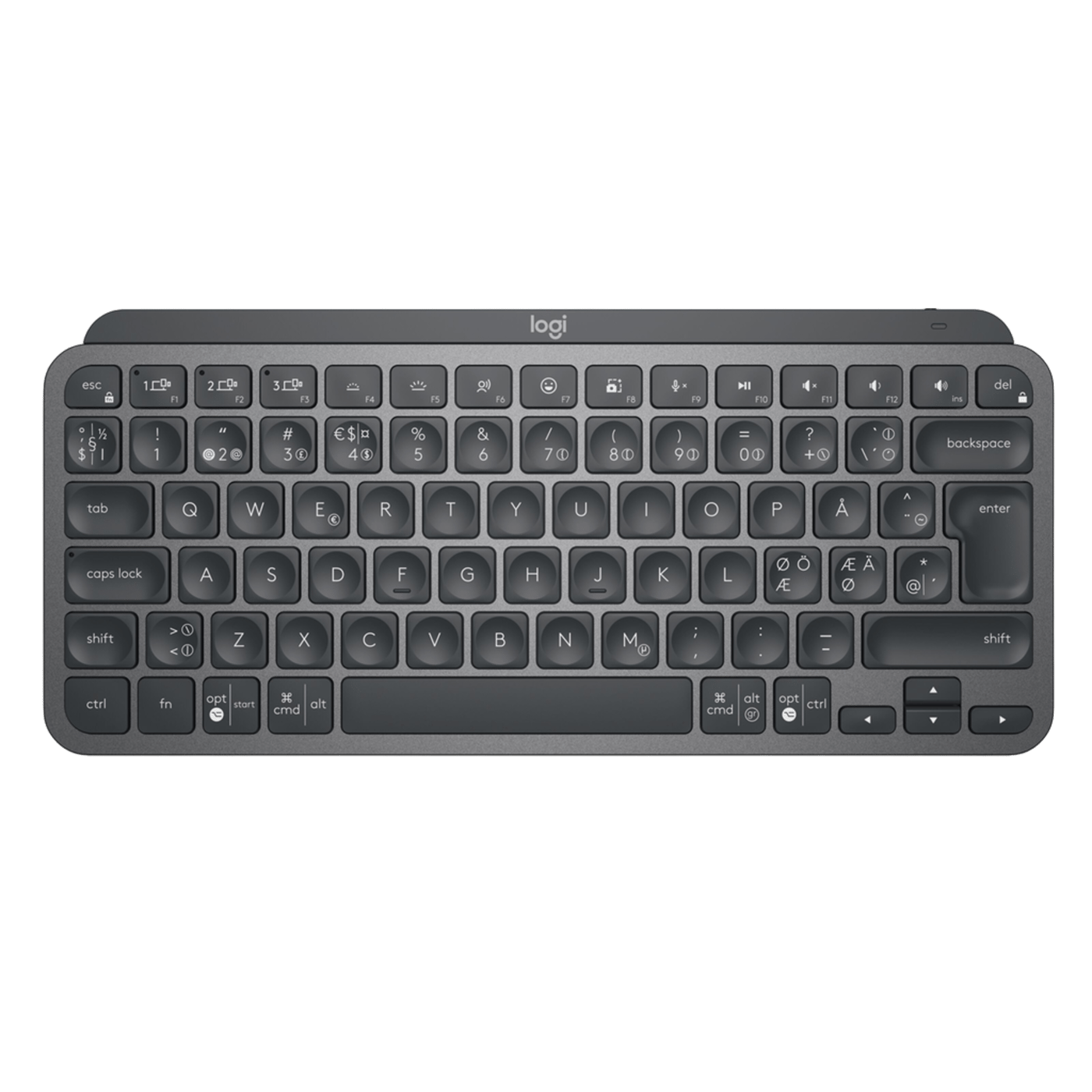 Logitech MX Keys Mini Trådlöst tangentbord Grå
