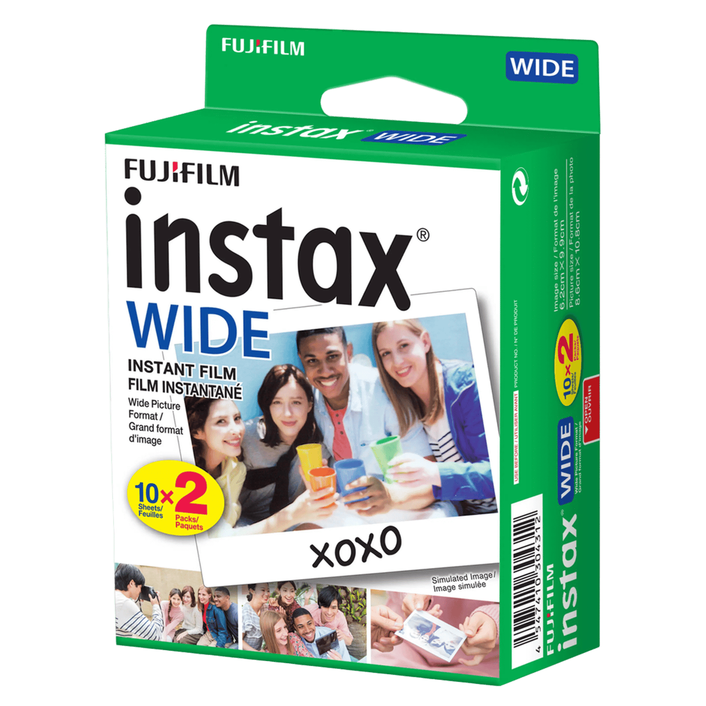 Fujifilm Instax Wide film 20-pack