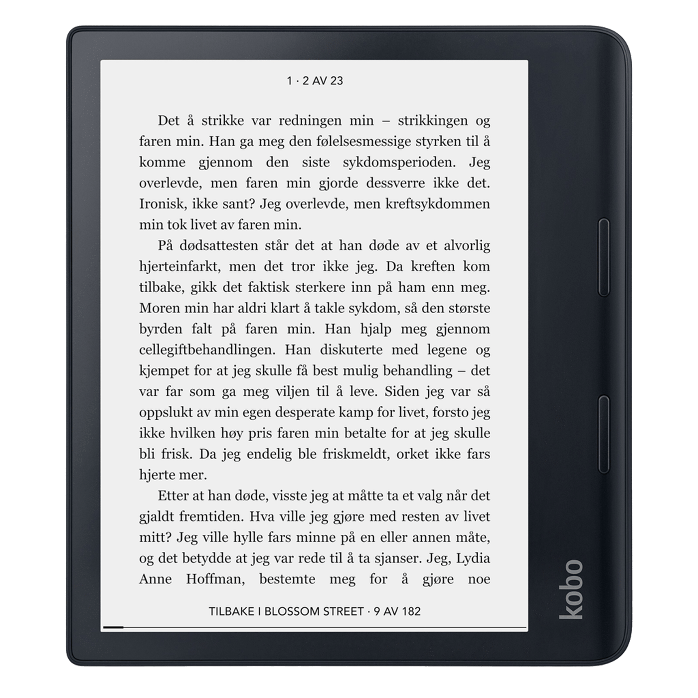 Kobo Sage Vanntett lesebrett 8” med wifi