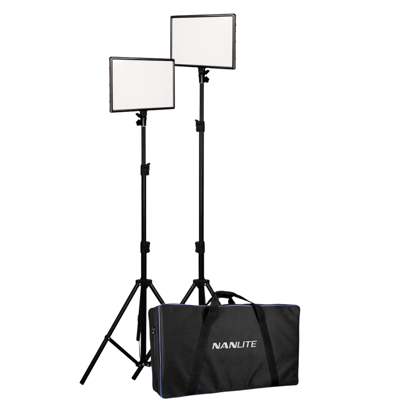 Nanlite LumiPad 25 LED-paneler med stativ 2-pack