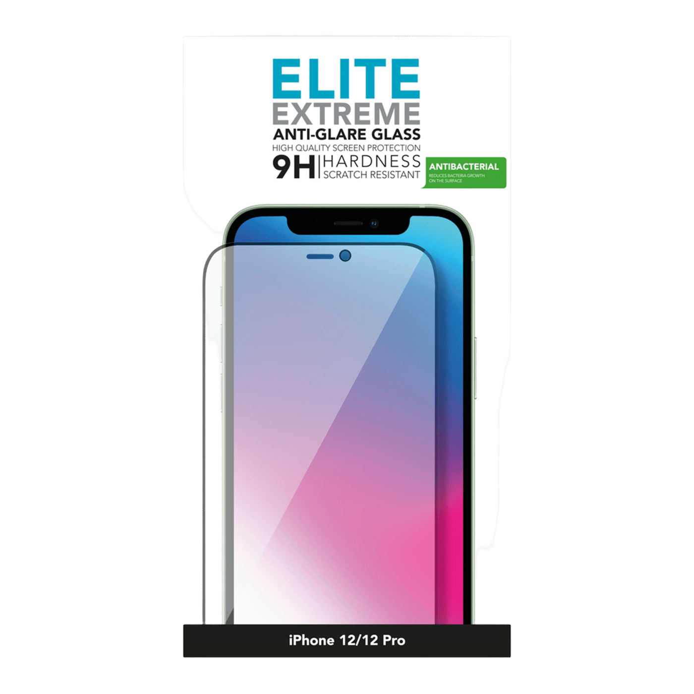 Linocell Elite Extreme Anti-Glare Skjermbeskytter for iPhone 12/12 Pro