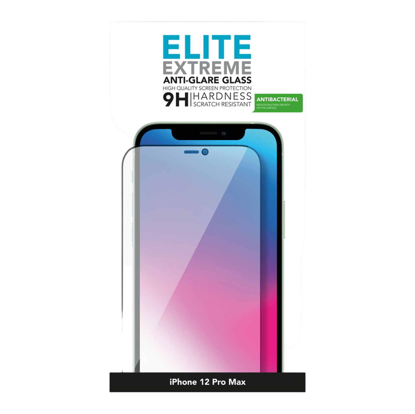 Linocell Elite Extreme Anti-Glare Skjermbeskytter for iPhone 12 Pro Max