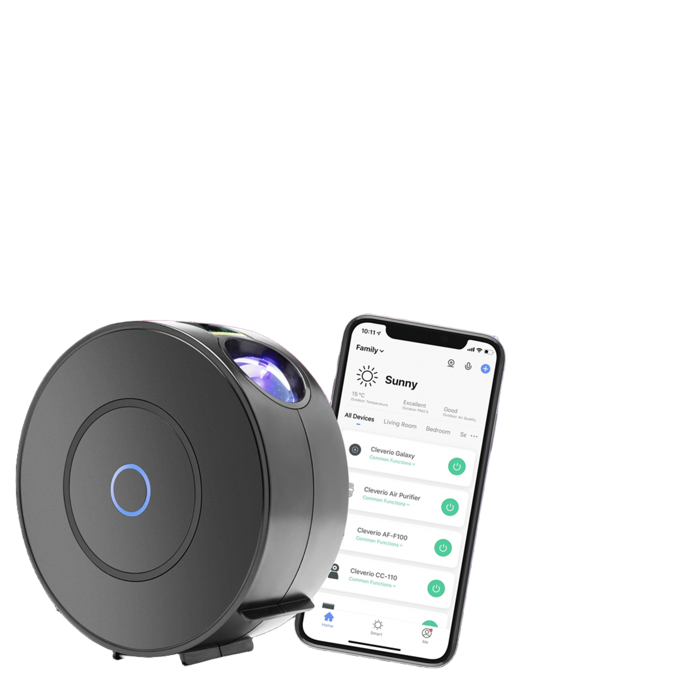 Cleverio Smart Galaxy nattlampa