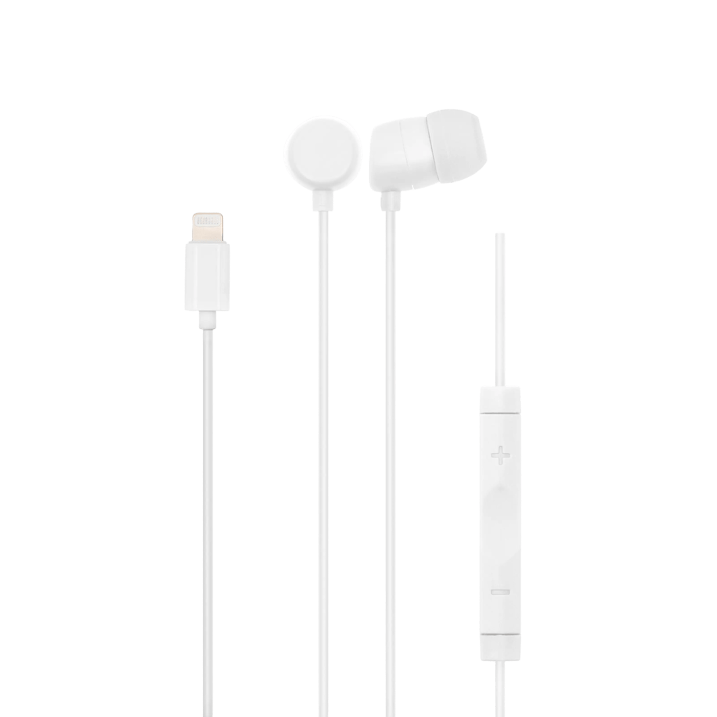 Linocell In-ear Lightning-hörlurar Vit