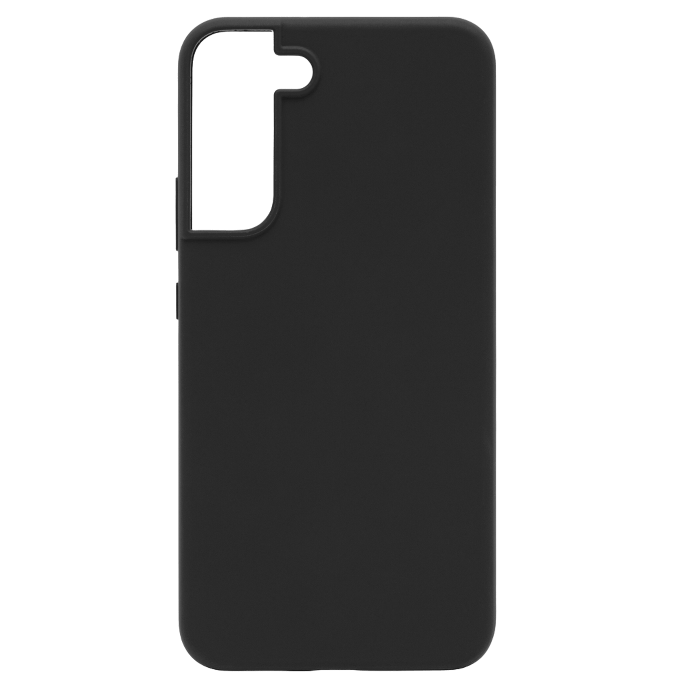 Linocell Rubber Case för Galaxy S22 Plus Svart