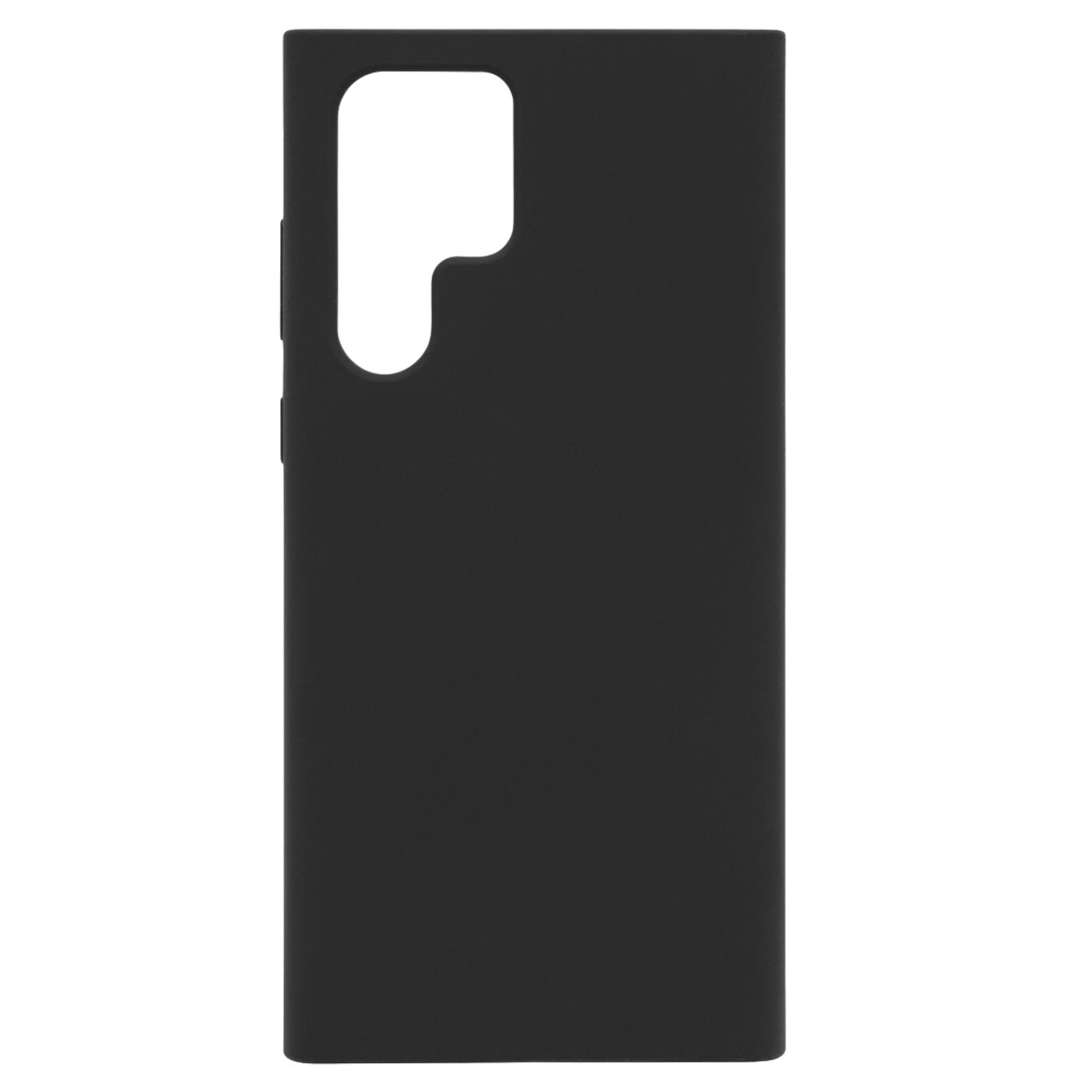 Linocell Rubber Case för Galaxy S22 Ultra Svart
