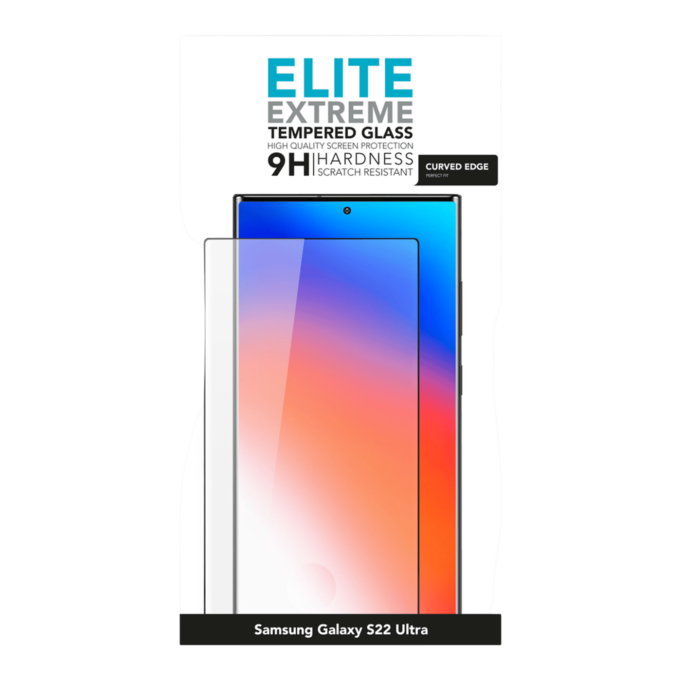 Linocell Elite Extreme Curved Skjermbeskytter for Galaxy S22 Ultra