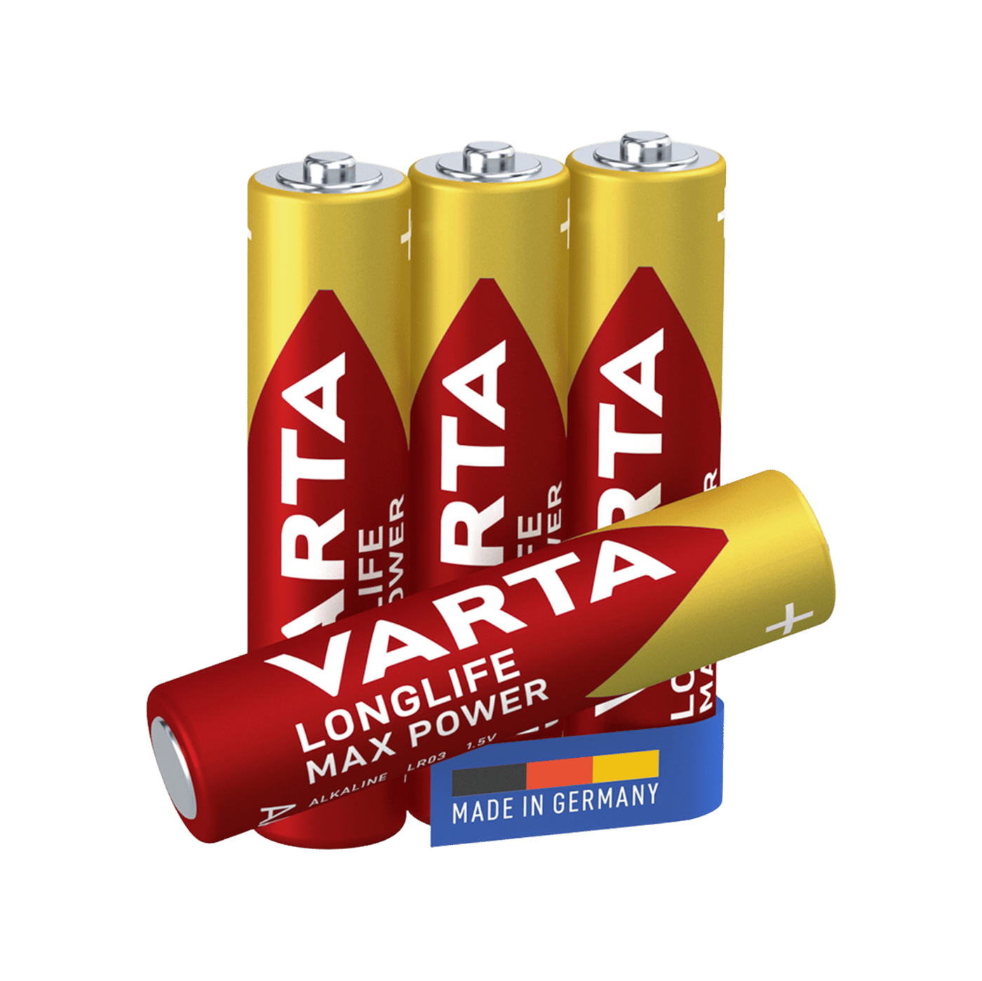 Varta Longlife Max Power AAA-batterier 4-pack