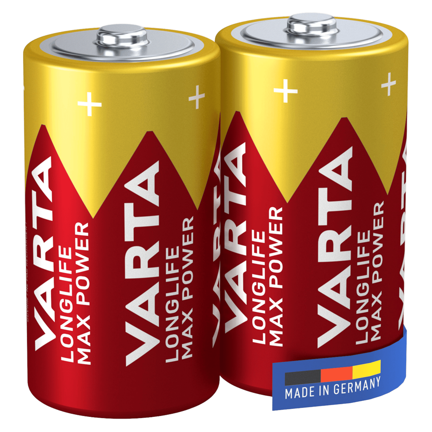 Varta Longlife Max Power C-batterier 2-pack