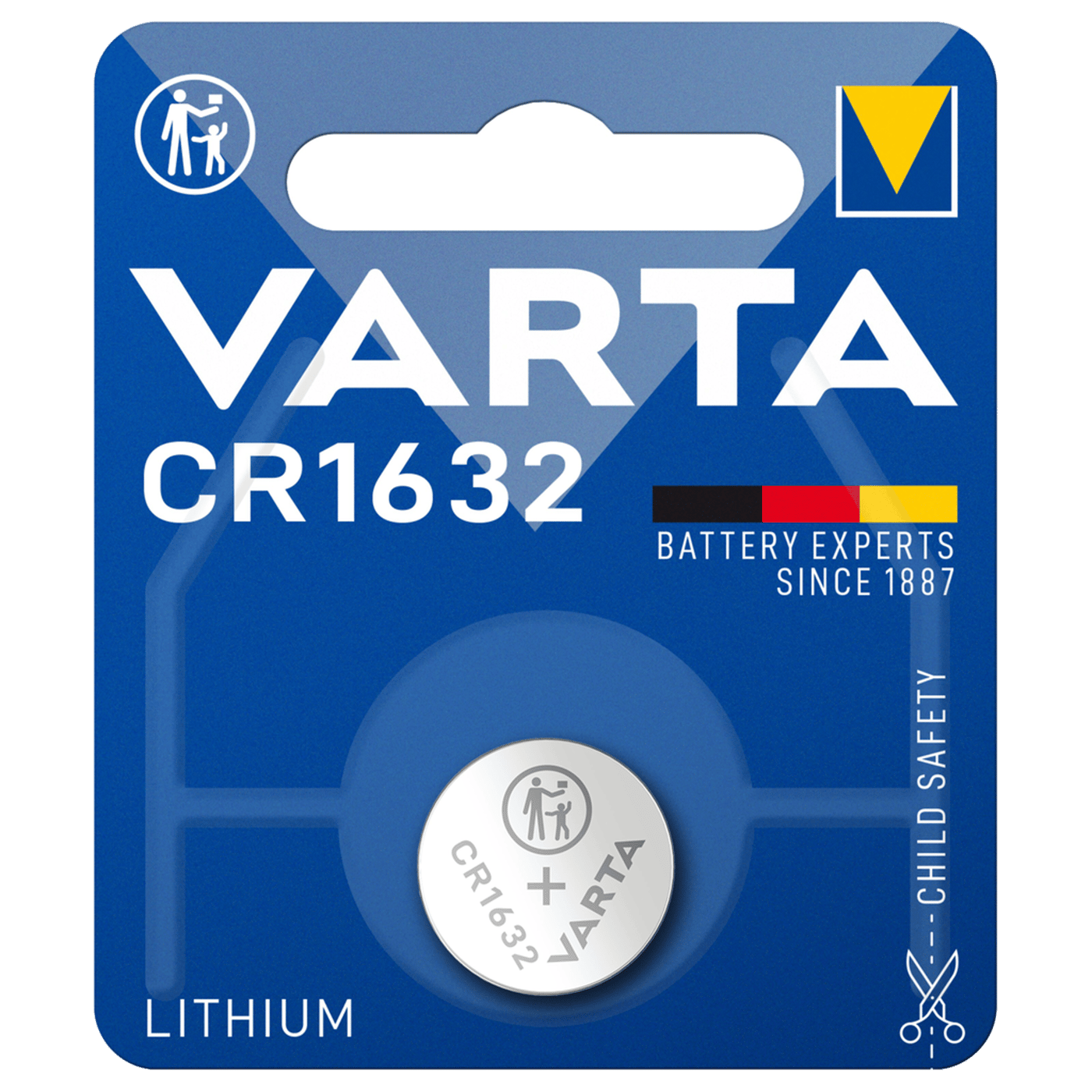 Varta Litiumbatteri CR1632 1-pack