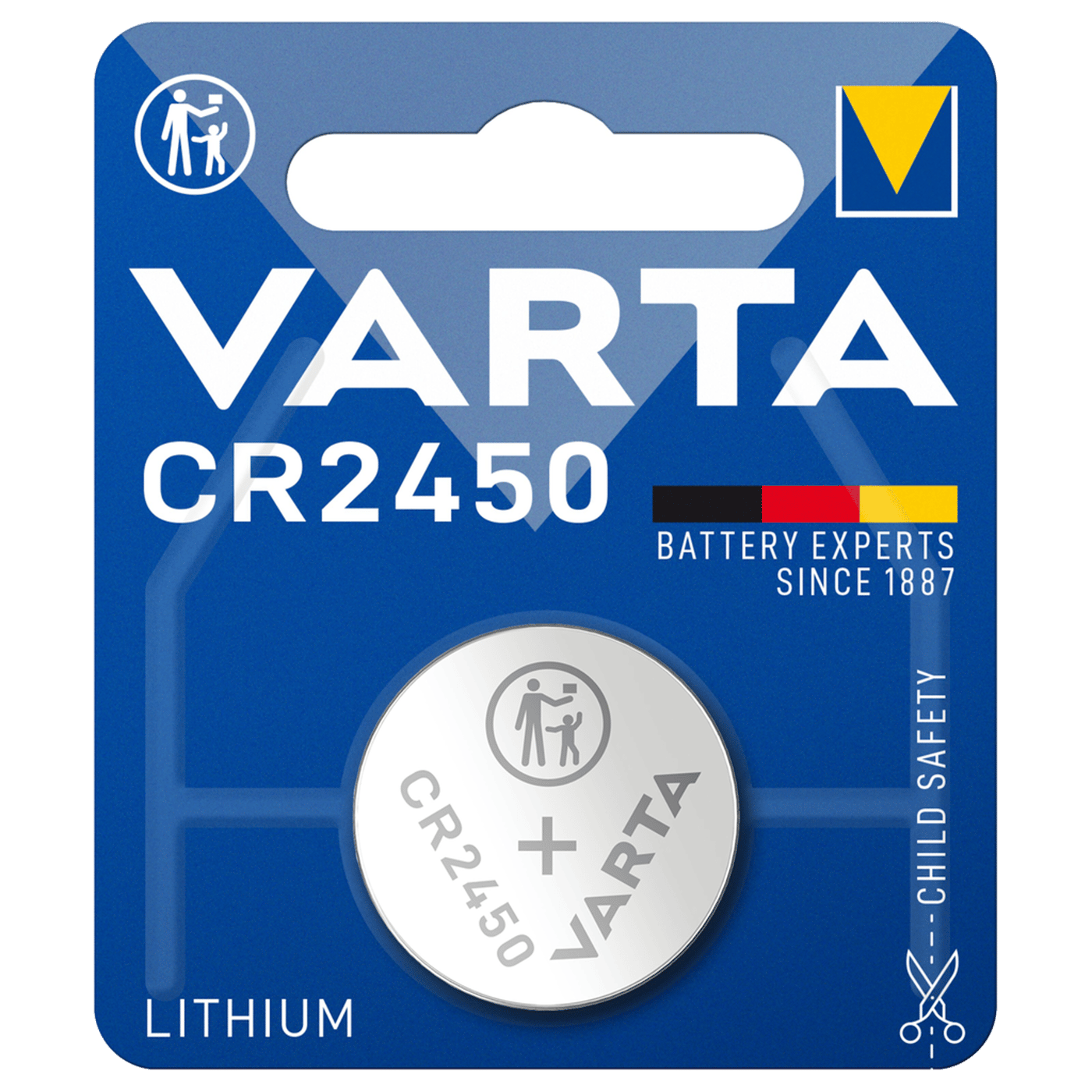 Varta Litiumbatteri CR2450 1-pk.
