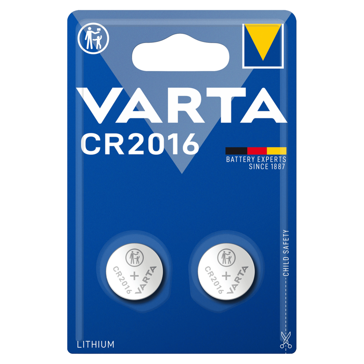 Varta Litiumbatteri CR2016 2-pk.