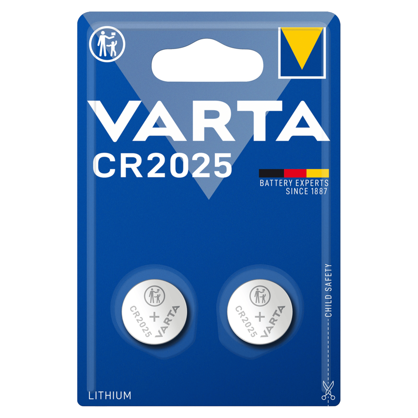 Varta Litiumbatteri CR2025 2-pack
