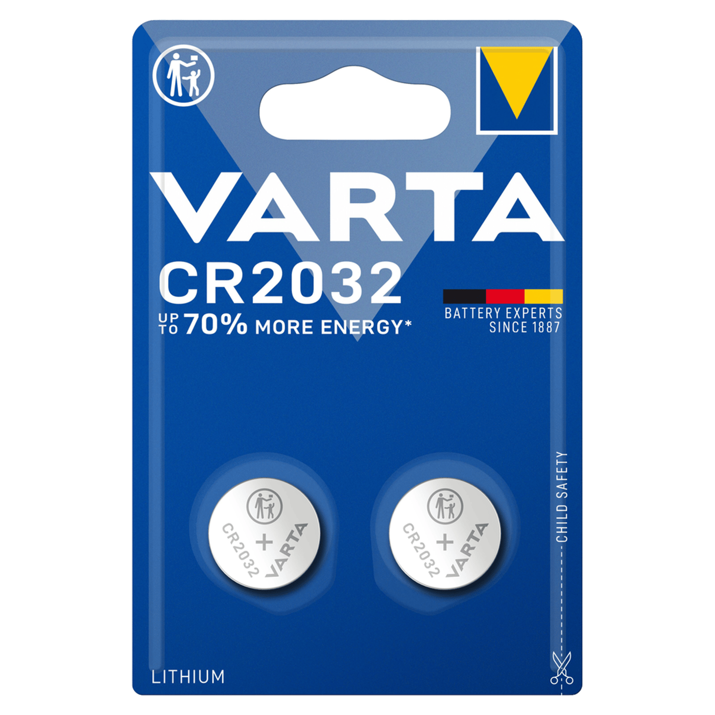 Varta Litiumbatteri CR2032 2-pack