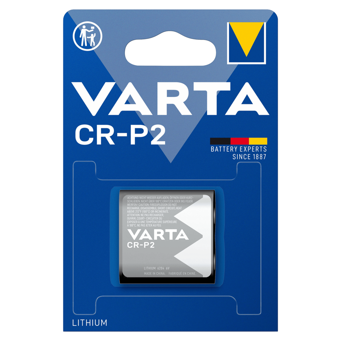 Varta Litiumbatteri 223/CR-P2 1-pack